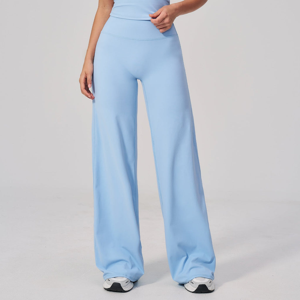 Women's new loose high-waisted wide-leg sweatpants