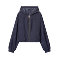 Women's new fashion casual hooded flying jacket Coat + Pants suit