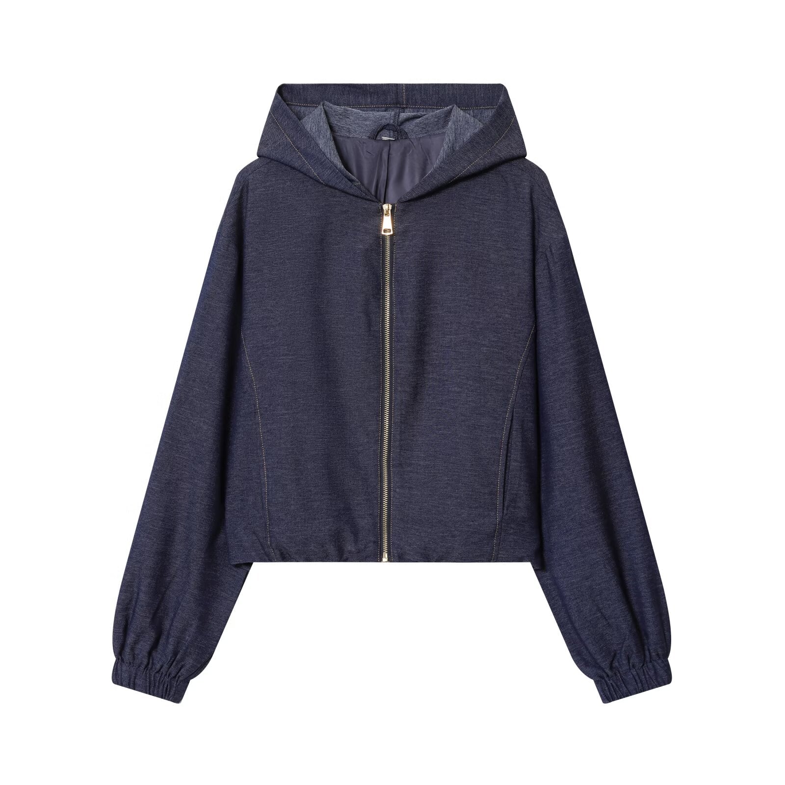 Women's new fashion casual hooded flying jacket Coat + Pants suit