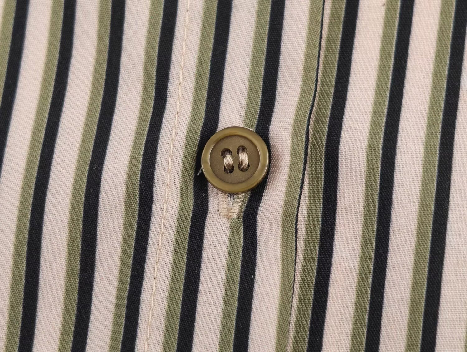 Women's new fashion loose Lapel striped button up shirt
