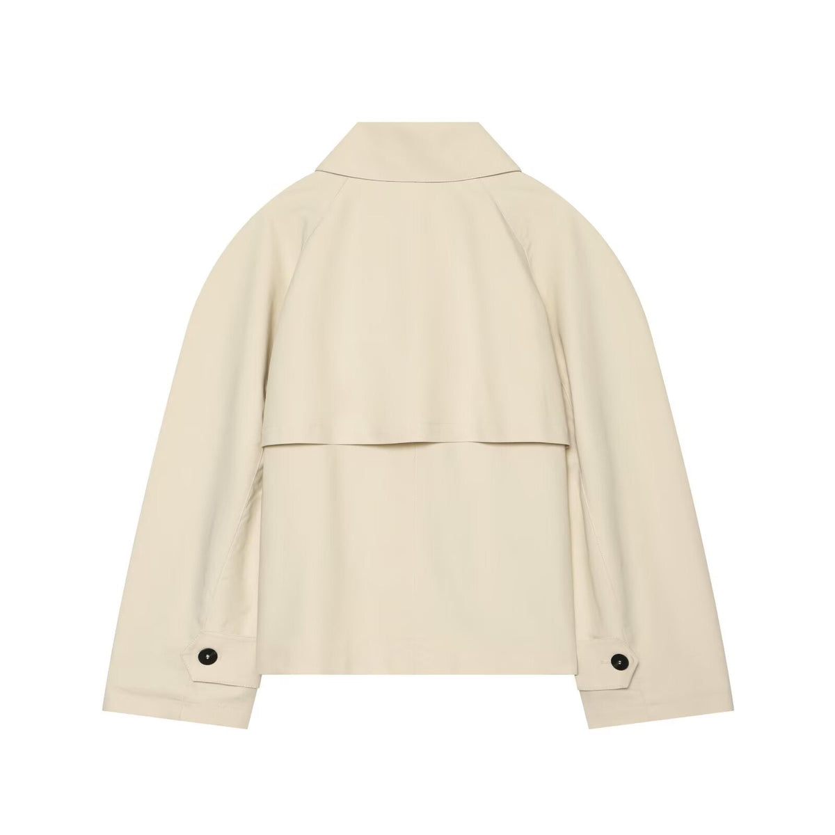 Women's loose short windbreaker Coat