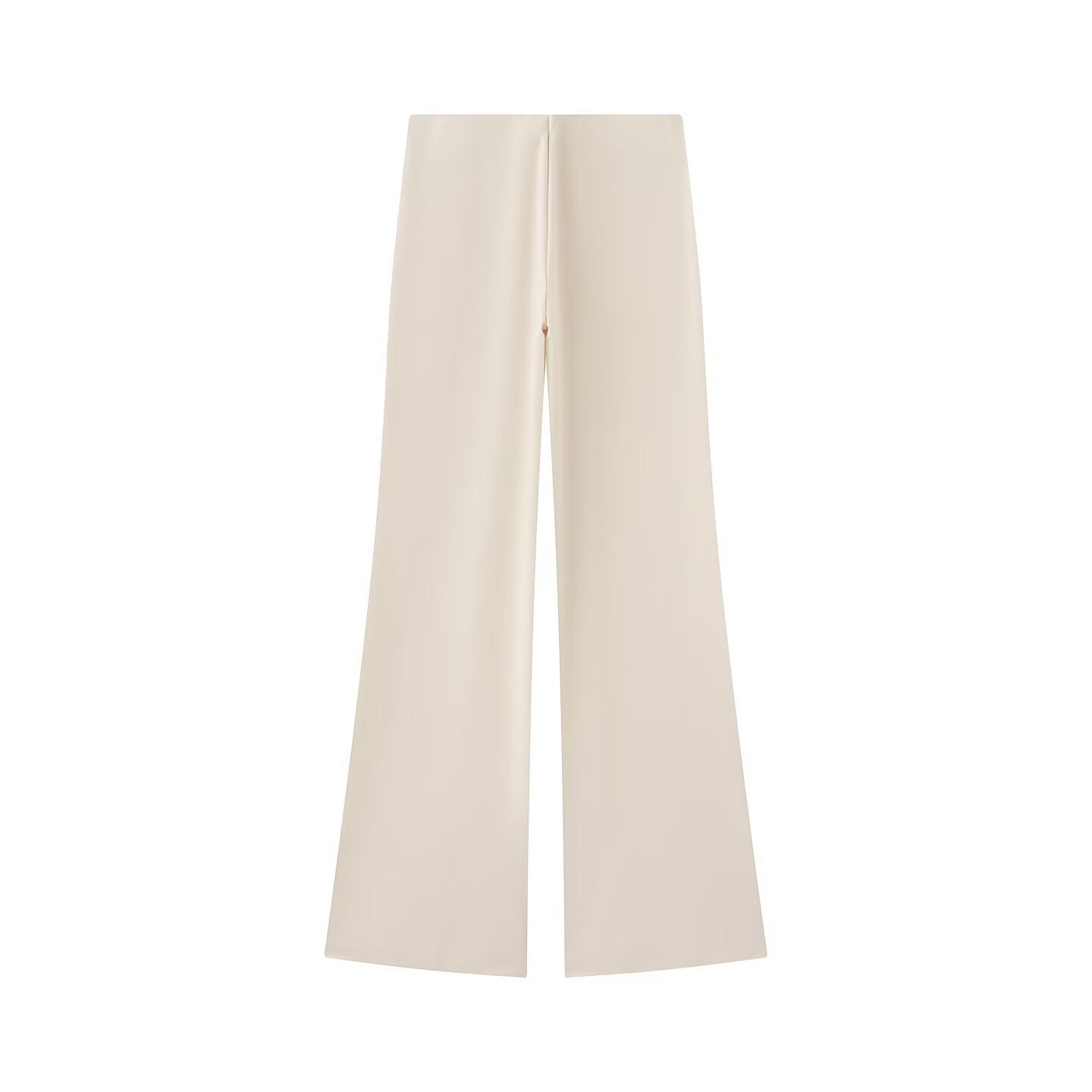 suit Women's 2 pieces backless design round neck top+Pants
