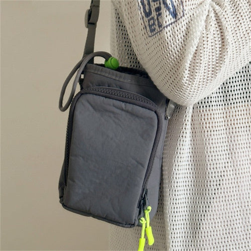 New Leisure Shoulder Bag Kettle Bag Sports Outdoor Hiking Oxford Waterproof Crossbody Bag