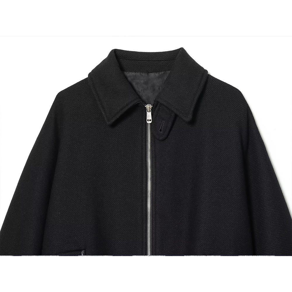 Women's casual lapel zipper pilot jacket Coat