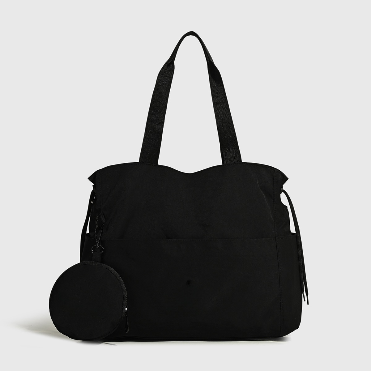 Women's new fashion Joker drawstring shoulder handbag