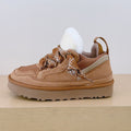Women's new lace-up anti-slip high-top warm velvet snow shoes