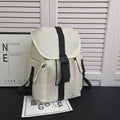 Men and Women with The Same New Fashion and Leisure Joker Multi-pocket Large-capacity Waterproof Backpack Travel Bag.