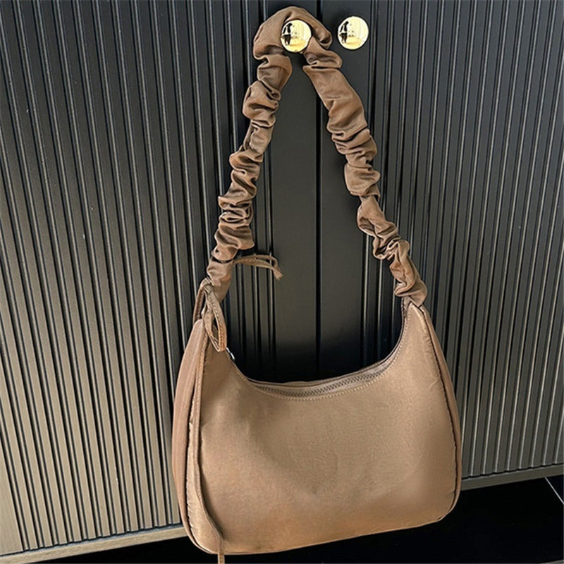 Women's new fashion soft leather underarm shoulder bag crossbody bag