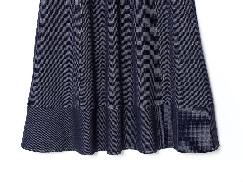 Women's new fashion with Belt sleeveless strapless MIDI dress