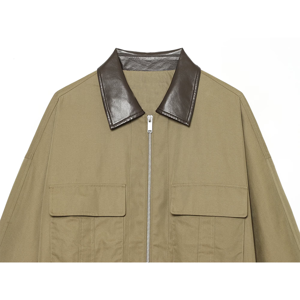 Women's retro casual workwear style cotton Coat