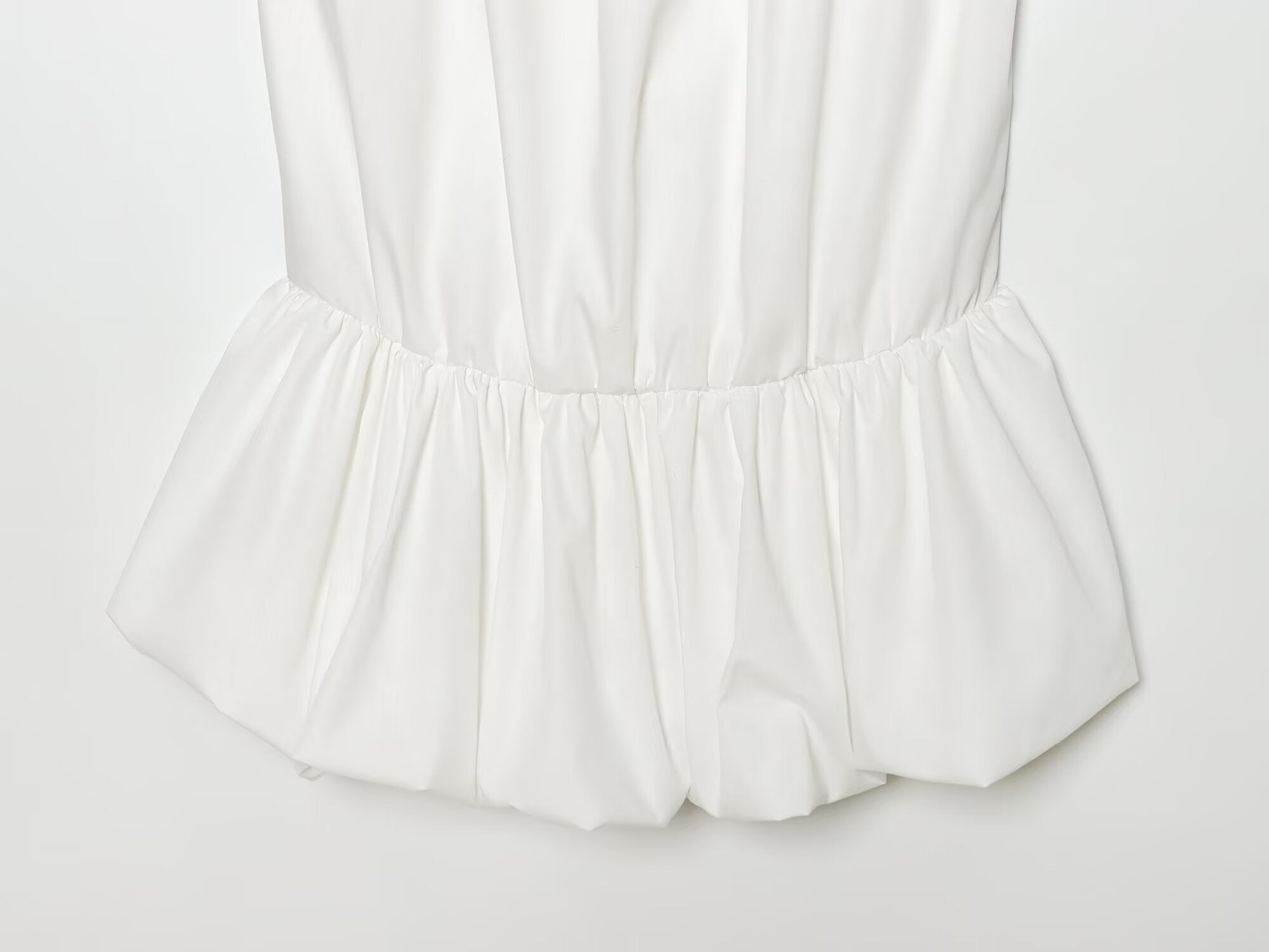 Women's nylon balloon version suspender dress