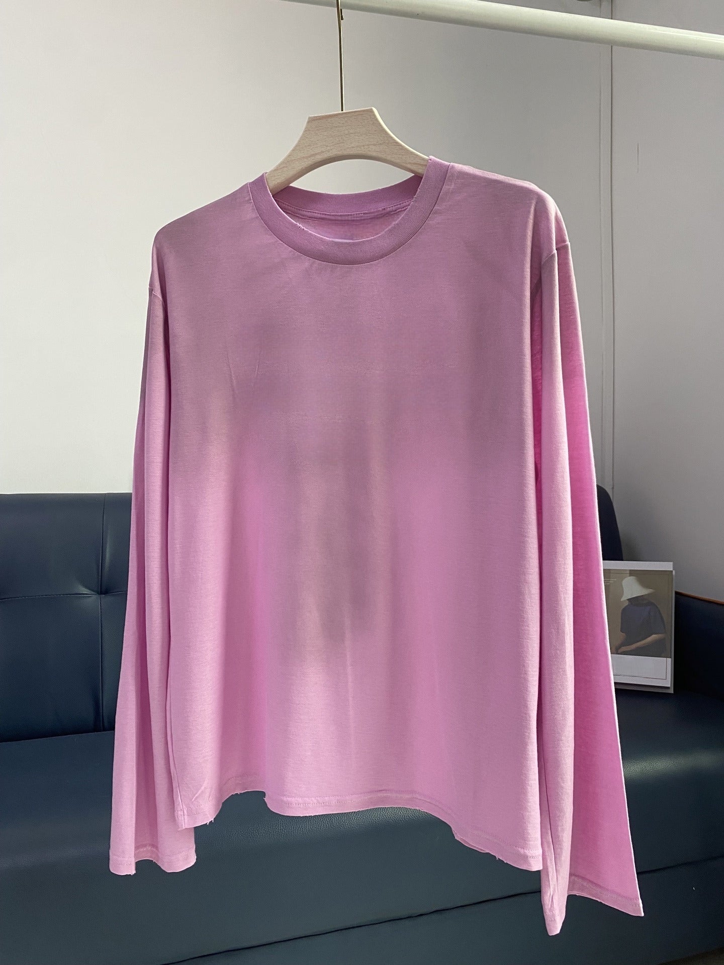 Women's new old 6-color sunscreen round neck long sleeve T-shirt