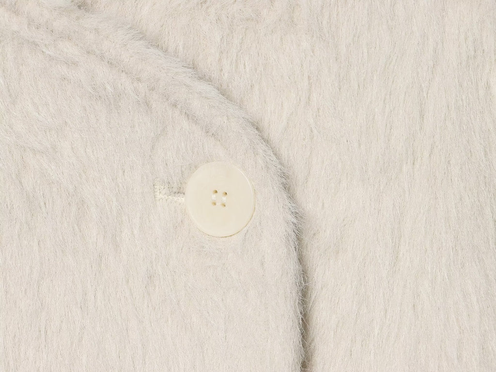 Women's long sleeved fleece jacket Coat
