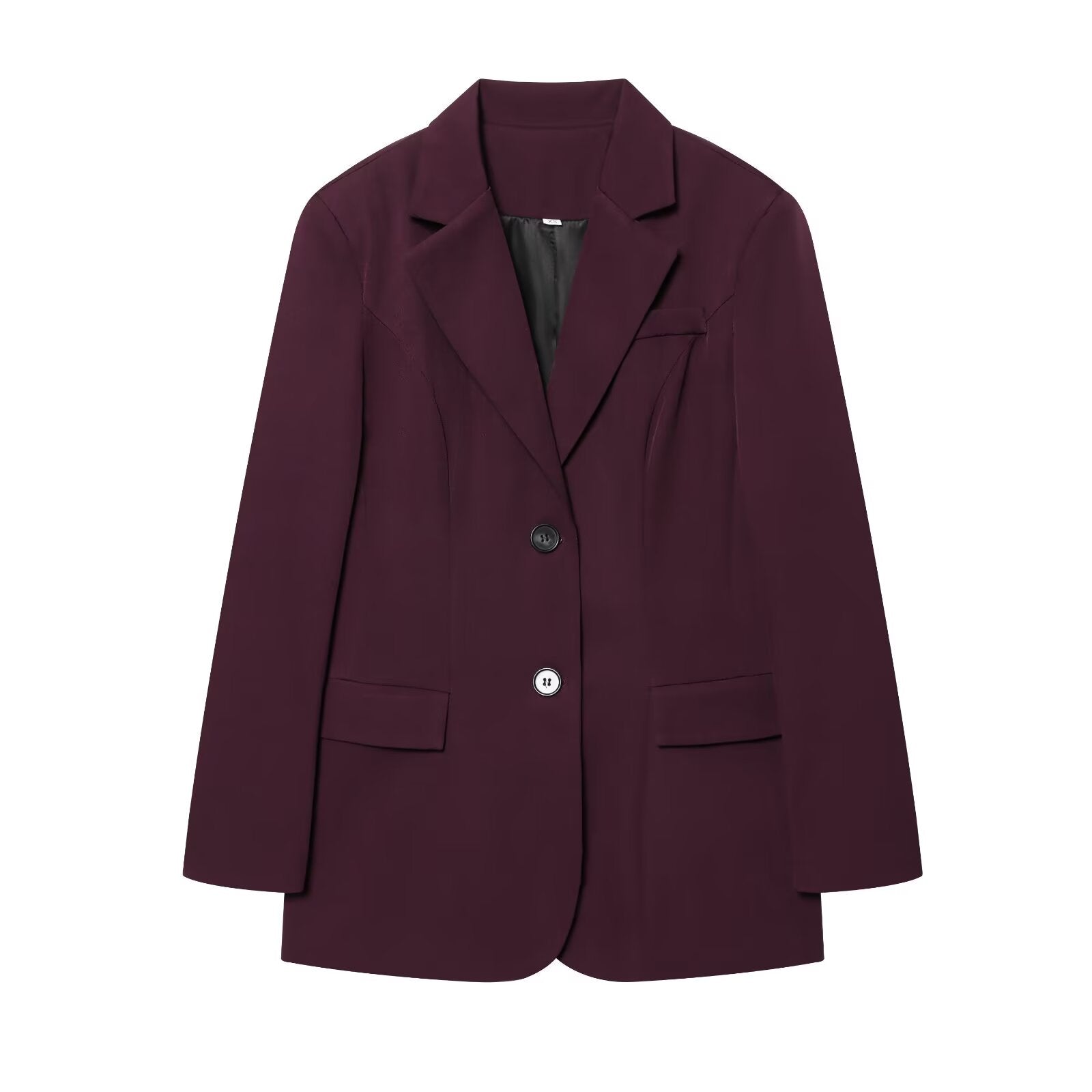 Women's slim versatile single breasted Blazer Coat