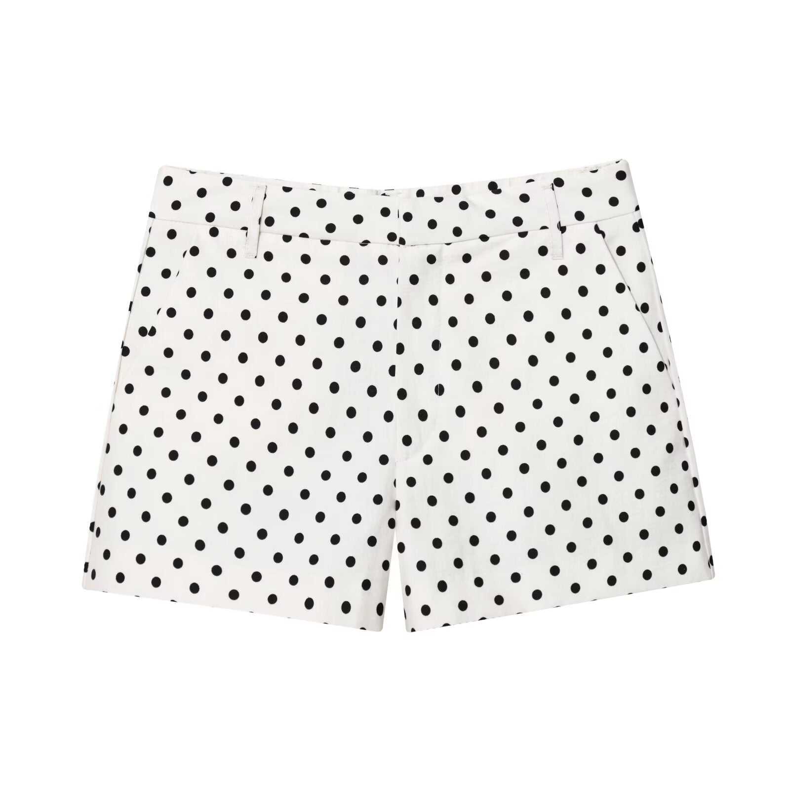 suit Women's 2 pieces polka dot Bubble gauze Coat + Shorts