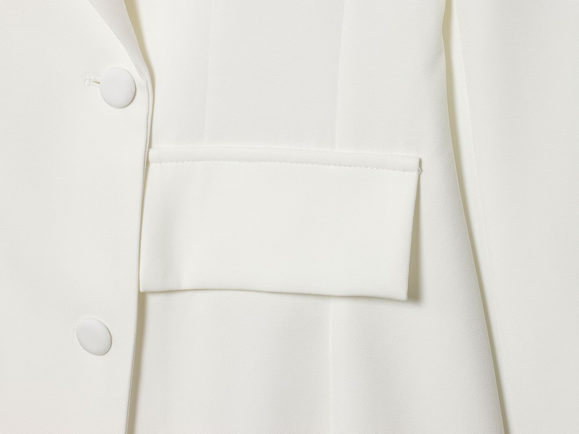 Women's solid slim double breasted Blazer Coat
