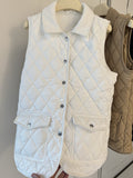 Women's new Joker diamond lapel vest