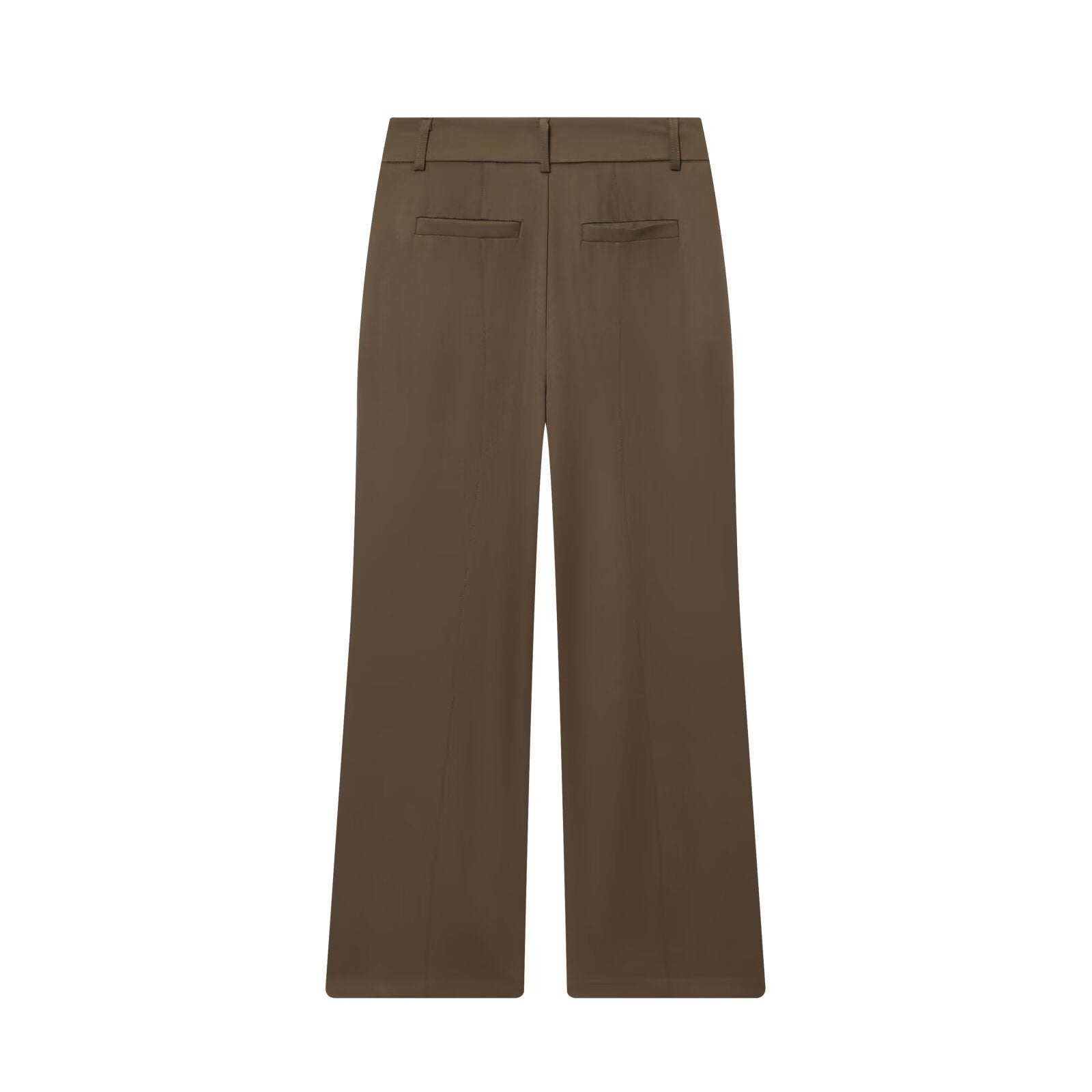 Women's new loose casual high waisted zipper pants