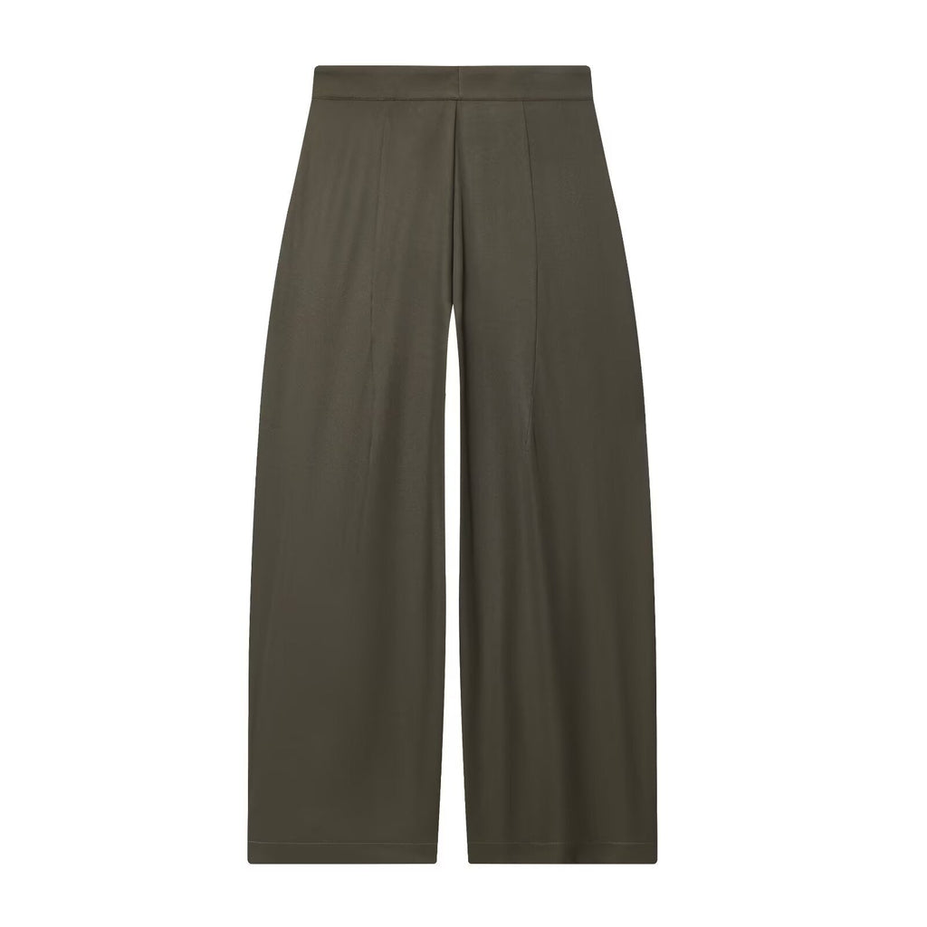 Women's New Fashion With Belt Loose Button-up Lapel Coat+Pants Suit