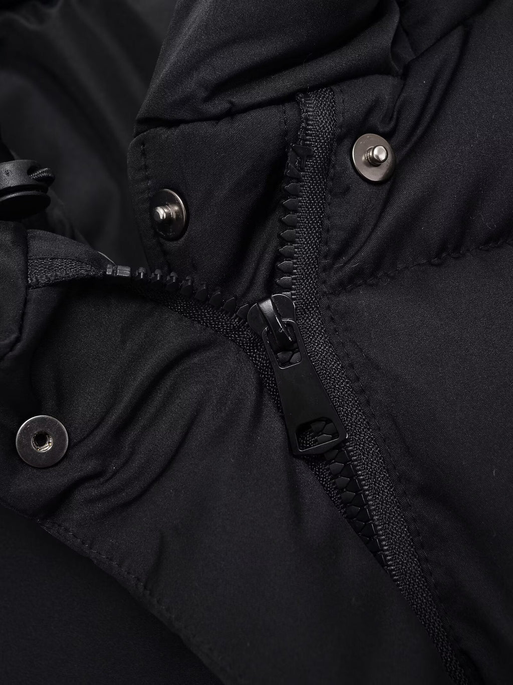 Women's thick windproof hooded cotton jacket Coat