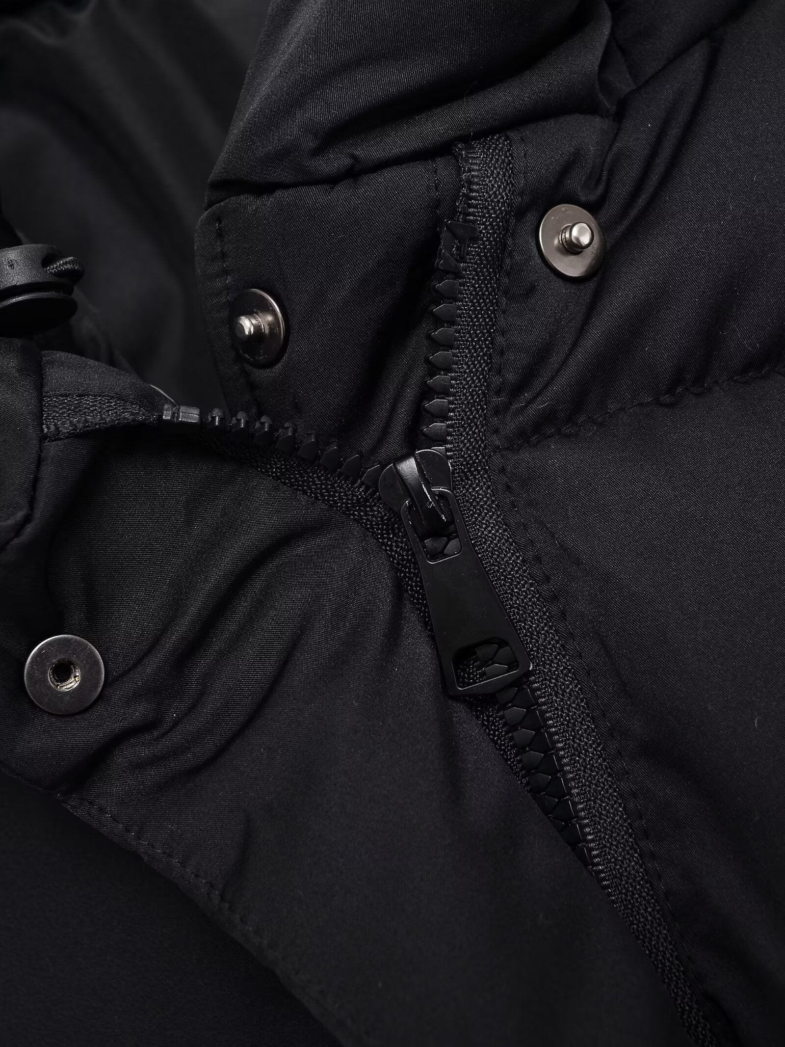 Women's thick windproof hooded cotton jacket Coat