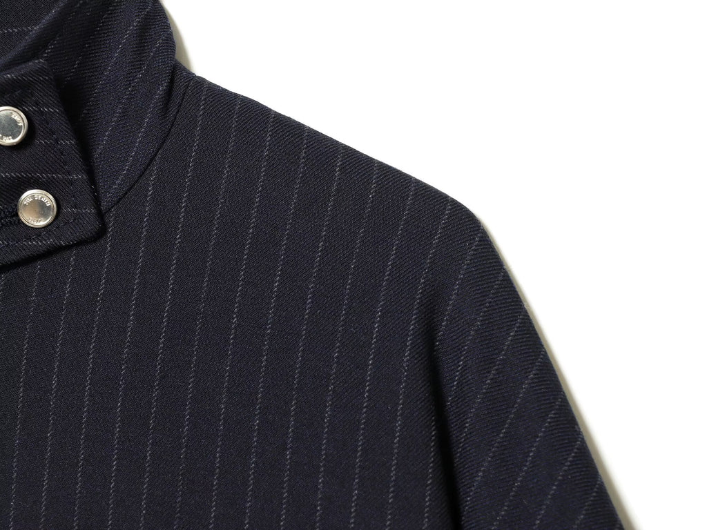 Women's casual pinstripe pilot jacket Coat
