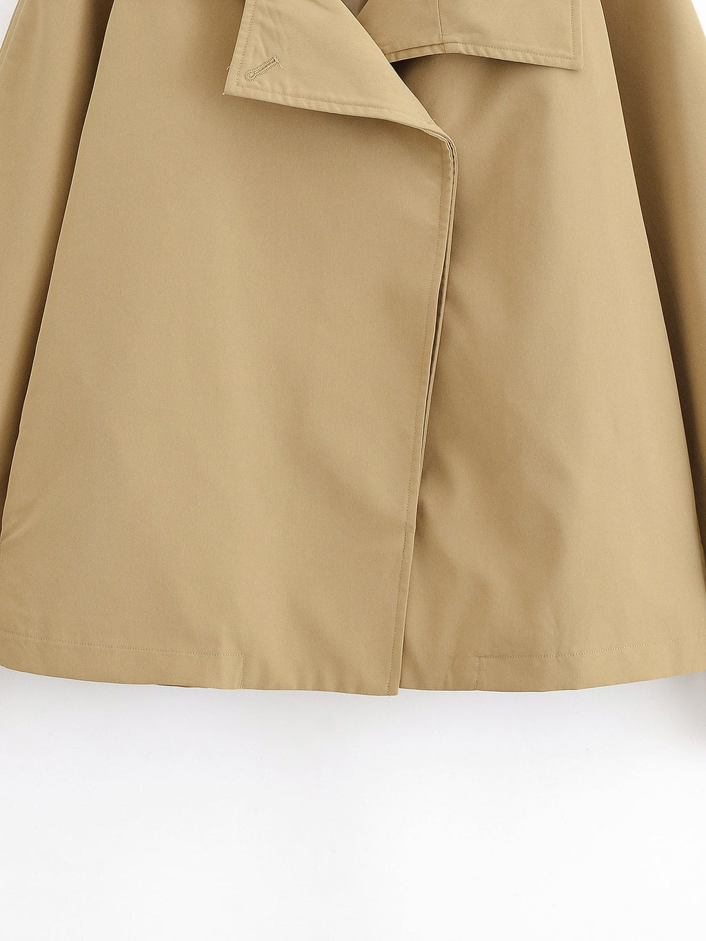 Women's autumn fashion loose cape style windbreaker jacket