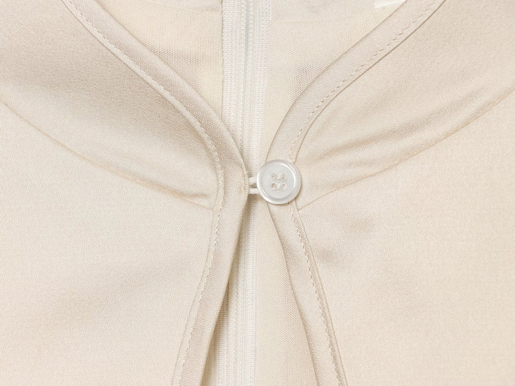 Women's satin textured Split mini dress