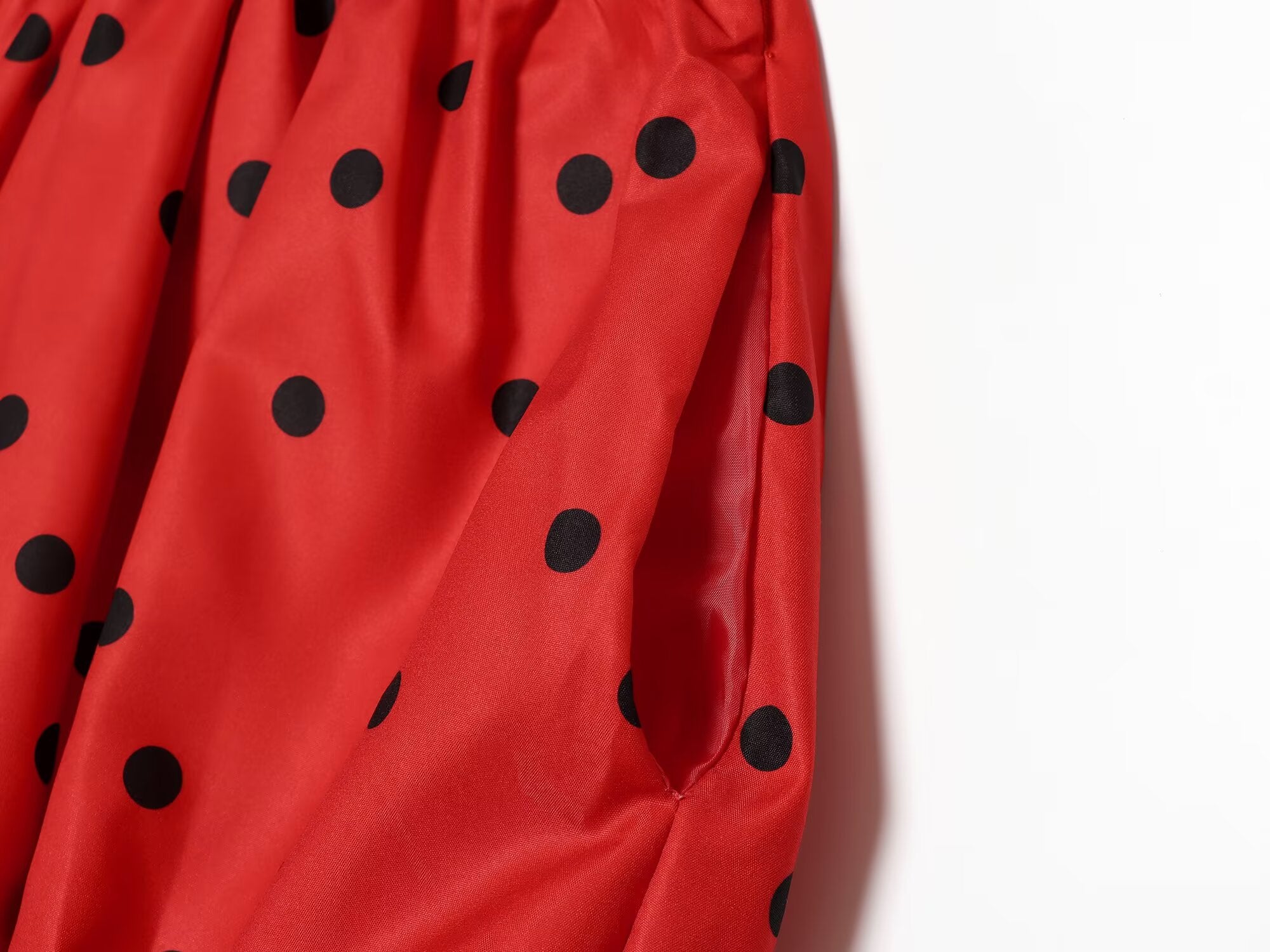 suit Women's 2 pieces lace up decorative polka dot Coat+shorts
