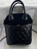 Women's New Casual Joker Rhombic Scrubs Made of Old Gold Chain Adjustable Shoulder Slung Clutch Bag.
