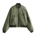 Women's 2025 new patchwork flying cotton jacket Coat