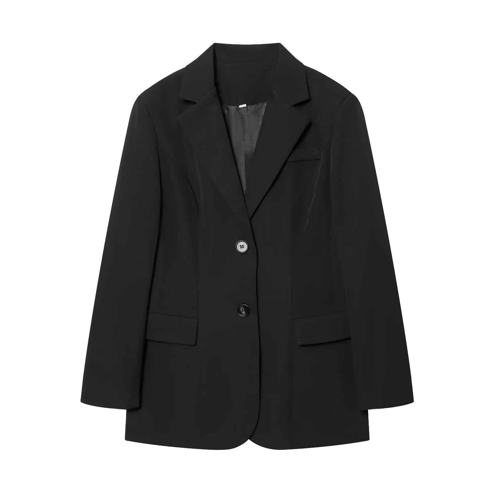 Women's slim versatile single breasted Blazer Coat