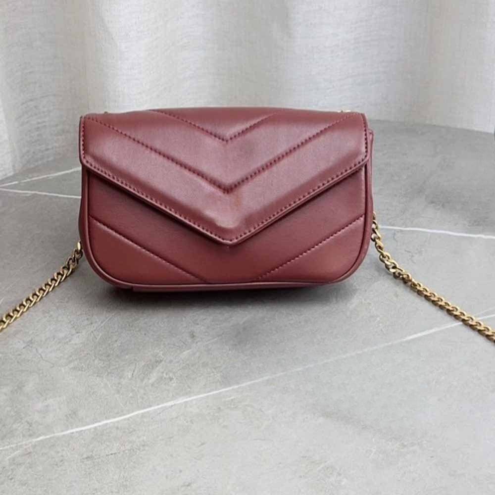 Women's new metal chain shoulder crossbody bag