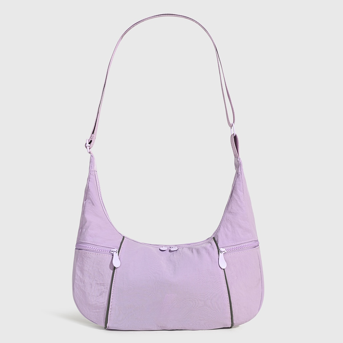 Women's new leisure fashion zipper sports crossbody bag