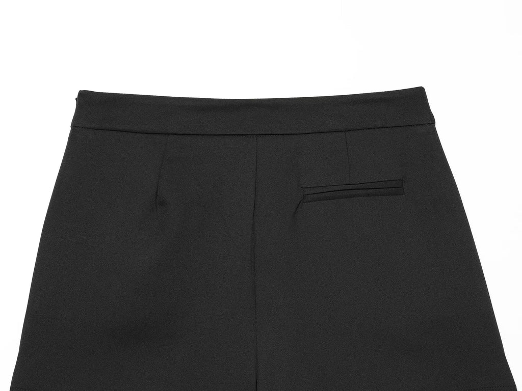 Women's pocket decoration casual Shorts Skirts