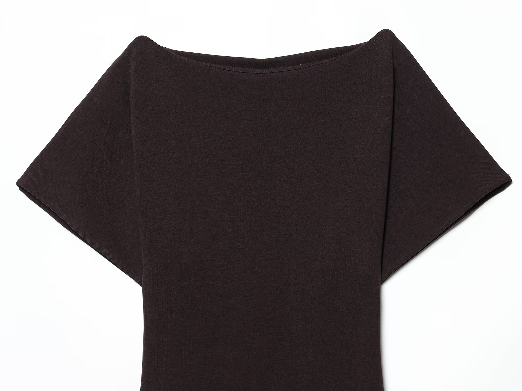 Women's slim short sleeved patchwork dress