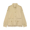 Women's casual lace patchwork workwear jacket
